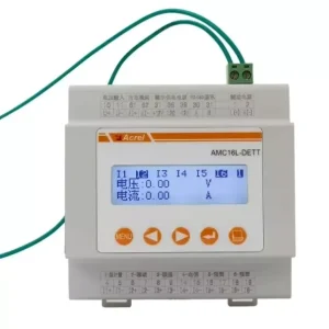 Single Phase Din Rail DC48V Multi Circuit Energy Meter AMC16L DETT RS485 Tower Base Station DC Monitoring