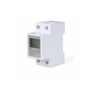 Single Phase Electricity Meter LCD Display Class 1.0 Accuracy 220V Output 0-99999.9kWh Range for Power Consumption