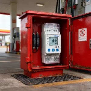 Single Phase Energy Meter with RS485 Communication for Energy Consumption Management and Monitoring Relay