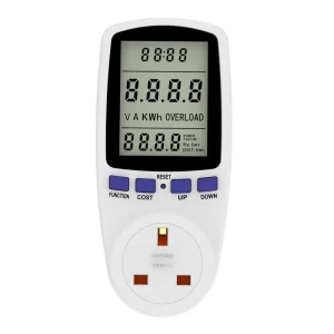 Single Phase LED Display Smart Socket Power Meter with Energy Metering and Billing Function Class 1.0 Accuracy 220V 13A