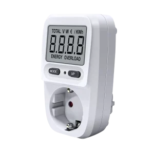 Single Phase Smart Digital Household Power Socket Plug Energy Metering Intelligent Billing Wattmeter EU Standard