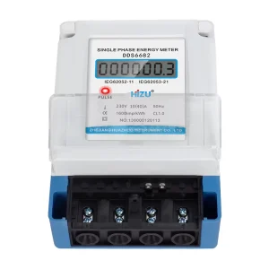 Single-Phase Wall-Mounted Rural Grid Prepay Electric Meter Energy Meter for Efficient Use of Power