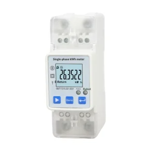 Single phase WiFi Smart Energy Meter Level 1 Accuracy Tuya One click Connection Two way Measurement Remote Monitoring Via Mobile
