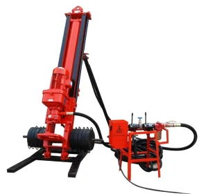 Small Deep Electric Pneumatic Down the Hole Hammer Drill Rig Bore Pile Drilling Machine