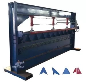 Small Equipment Supplier Hand Sheet Metal Bender sheet Manual Folding Machine