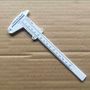 Small Plastic Vernier Sliding Caliper