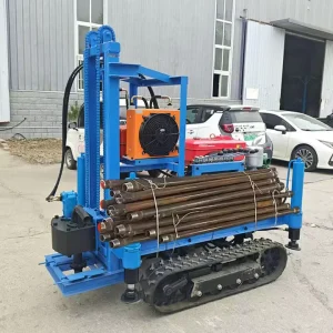 Small Water Well Drilling Rig 200 Meters Hydraulic Rotary Water Well Drilling Machine