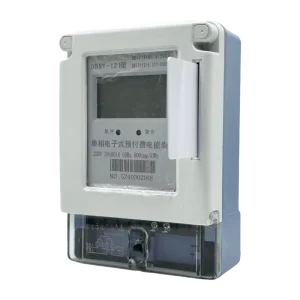 Smart Card Operated 220V 230V 20 80A Wall Mounted Single Phase Electricity Meter for Tenant Billing