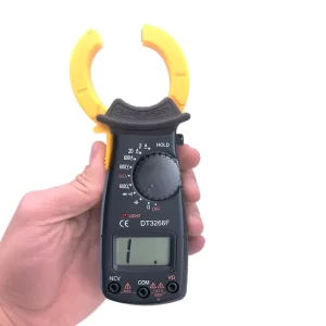 Smart Digital Clamp Meter AC DC Auto Range LCD Display DT3266F