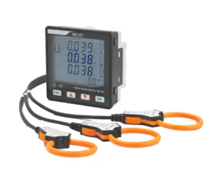 Smart Digital LCD Display Energy Meter RS485 Communication Multifunctional Three-Phase Voltage Power Consumption Meter