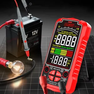 Smart Digital Multimeter with Auto Range Feature 4000 Counts LCD AC Multimeter for Bluetooth Connectivity