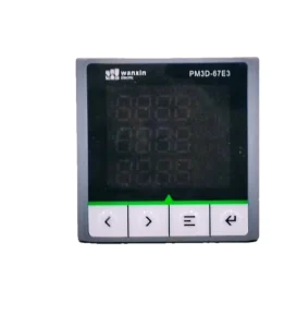 Smart Digital Power Meter with Three Phase Measurement LCD Display 0.5% Accuracy 50/60Hz