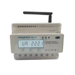 Smart Energy Meter Dual Source Monitoring 100A Direct Wiring 3 Phase Din Rail Energy Monitor WIFI