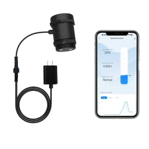 Smart Home Water Oil Tank Level Monitor High Accuracy Ultrasonic Sensor APP Controlled Tuya Smartlife Level Measuring Instrument