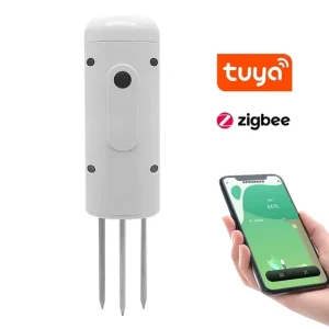 Smart Life Android APP Control Zigbee Soil Moisture Temperature Sensor Battery Powered Home Hotel Outdoor Real Time Monitor