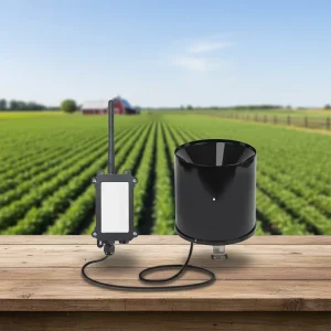 Smart Plastic Rain Meter Gauge Rainfall Sensor ABS Shell Tipping Bucket Rain Gauge