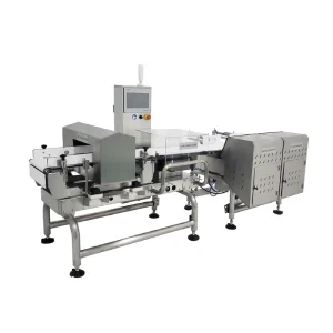 Smart Sensor Metal Detector Conveyor Belt Machinery with Gearbox 1 Year Warranty 1 kW 220V/110V Industrial Equipment