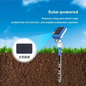 Smart Soil Moisture Meter with Mobile Application Cloud Data Acquisition Monitoring PH EC NPK 30 70CM Soil Tester