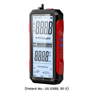 Smartphone Style Easy to Read Easy to Operate Auto-ranging Measurement 5999 Digits Digital Multimeter Multi Tester