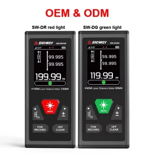 Sndway Oem Laser Distance Meter 100m Digital Range Finder Lazer Tape Measure Ruler Roulette Measurer Tool Rangefinder