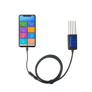 Soil 8 in 1 Tester High Precision Transmitter 4G Temperature Humidity Moisture Conductivity Soil Integrated Sensor