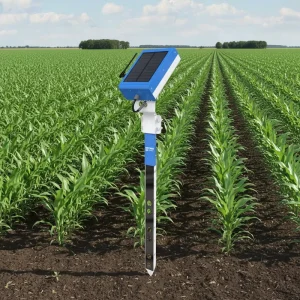 Soil Analyzer Solar Powered Soil Tester for NPK Humidity PH EC Smartphone Monitoring Wireless Multi level RS485 Output