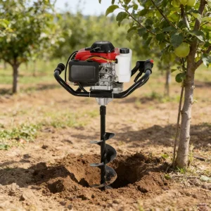 Soil Ground Drill Petrol Gas Powered Earth Auger Tree Planting Hole Digger Machine 2 Stroke Excavator