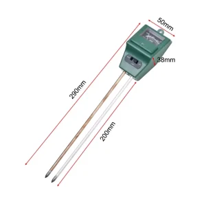 Soil Meter 3 in 1 Moisture and PH Soil Sensor PH and Sunlight Meter Plant Flowers Gardening Monitor