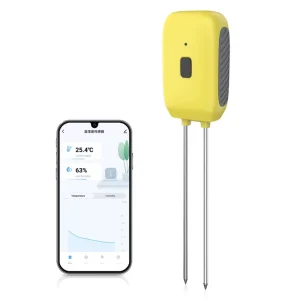 Soil Meter Smart Tuya Detector Tester Temperature Humidity Measuring Instrument Soil Moisture Meter