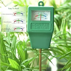 Soil Moisture Meter Plant Hygrometer Moisture Sensor Plant Water Monitor (No Battery Needed)