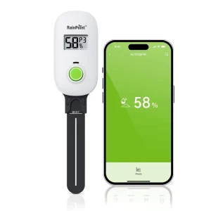Soil Moisture Meter for Plants 2-in-1 Soil Tester for Moisture/Temperature Digital Sensor Water Meter for Garden