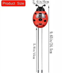 Soil Moisture Temperature EC Salinity NPK Tester 3 in 1 Soil Meter Soil pH Light Moisture Testing Kit Soil Test Kit