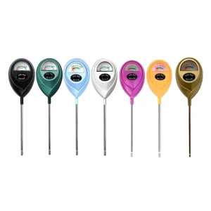 Soil Moisture Tester Soil Tester Temperature and Humidity Count Display to Measure pH Value Color Moisture Soil Tester