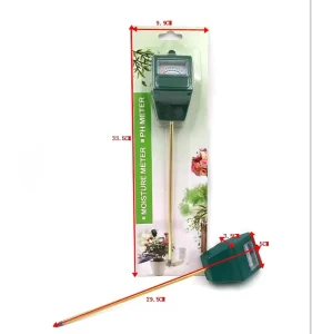 Soil Moisture pH Light Meter Tester for Plants No Need Battery