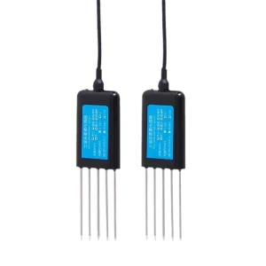 Soil Multifunction Sensor Tester for Temperature Humidity pH Moisture NPK Acidity Alkalinity IP68 Waterproof TDR Measurement