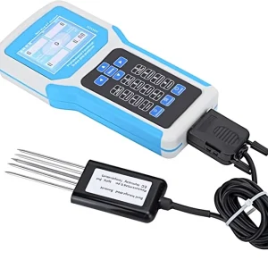 Soil Tester 7 in 1 Large Digital Display Temperature Conductivity Nitrogen Handheld Nutrient Tester