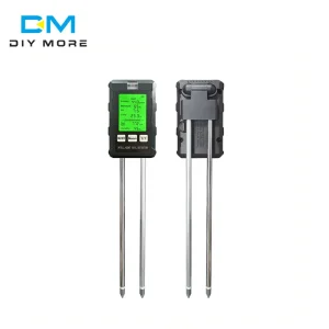 Soil Tester Soil Fertility PH Temperature Humidity Sunlight Tester Air Moisture Detector Gardening Soli Analyzer Soil Tester