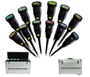 Soil Trace Elements Tester for Boron Zinc Molybdenum Copper Manganese Iron Calcium Magnesium Sulfur