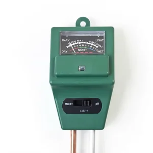 Soil pH Tester 3 in 1 PH Light Moisture Acidity Meter Soil Tester Moisture Meter Plant Soil Monitor Detector for Plants