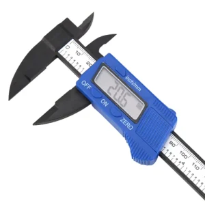 Solar Plastic Caliper Electronic Digital Display 0-150mm Mini Caliper Jewelry Measuring Vernier Caliper
