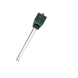 Square Head Soil Tester for Plant Flowers PH & Humidity Sensors Moisture Testing 3 in 1