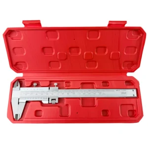 Stainless Steel 0-150mm/200mm/300mm Manual Vernier Caliper with Fine Adjustment