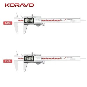 Stainless Steel Digital Caliper 0-150 mm Full-Metal Electronic Vernier Measuring Tool with Dial Caliper Features