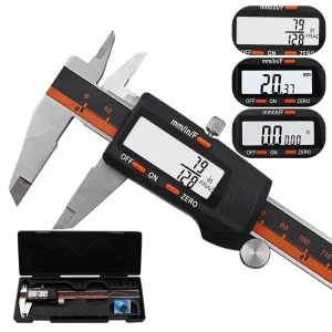Stainless Steel Digital Caliper 0-150mm Fraction Mm Inch High Stainless Steel Lcd Display Vernier Caliper