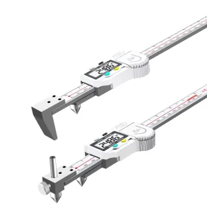 Stainless Steel Digital Caliper Horizontal Hole Distance Cone Head Measuring Head Center Distance Vernier Caliper