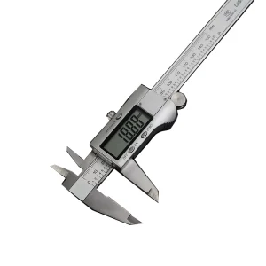 Stainless Steel Digital Vernier Caliper 0 150mm Measuring Micrometer with Metal Cover