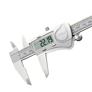 Stainless Steel Digital Vernier Caliper 150mm IP54 with +/-0.02mm Accuracy 0.1mm Resolution OEM Service