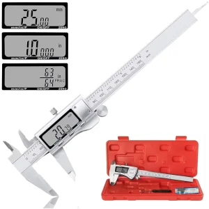 Stainless Steel Electronic Digital Vernier Caliper Measuring Tool