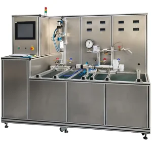 Stainless Steel Flow Rate Testing Machine for Factory Lab Automatic Water Tap Flow Tester Sensitivity Tester