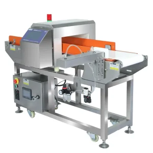 Stainless Steel Food Metal Detector with Automatic Reject for Frozen Meat Chicken Duck Meatball Nugget Production